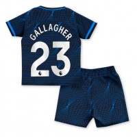 Dres Chelsea Conor Gallagher #23 Preč pre deti 2023-24 Krátky Rukáv (+ trenírky)